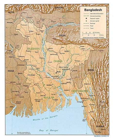 map  bangladesh geography