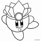 Kirby Coloring Pages Ice Drawing Kids Printable Cool2bkids Colouring Sheets Print Dragon Knight Super Meta Cream Cube Color Game Cool sketch template
