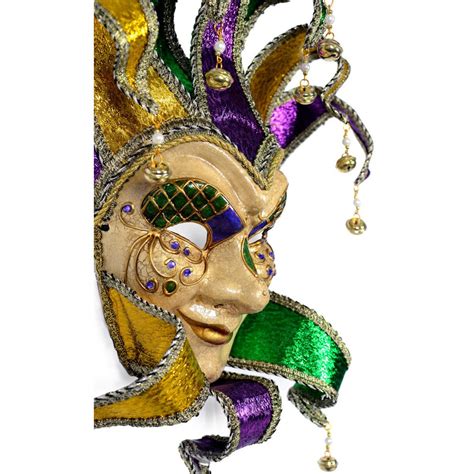 mischievous jester mardi gras mask mardi gras beads mardi gras party