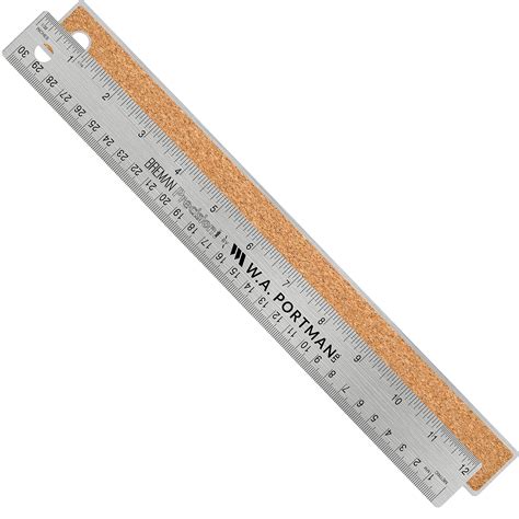 buy breman precision metal ruler   stainless steel cork  metal ruler premium steel