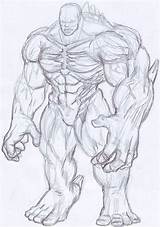 Abomination Hulk Ih Incredible sketch template