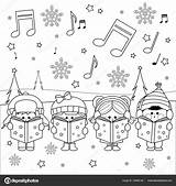 Natale Singen Carols Cantano Kinder Weihnachtslieder Weihnachten Colorare Disegni Coro Gruppe Choir Kindern Canzoni Weiß Carol Weiss Färbung C8 Loudlyeccentric sketch template