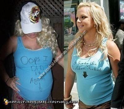 coolest homemade britney spears costume idea
