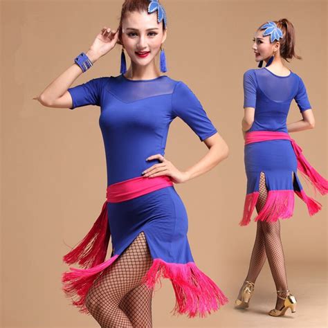 Women Latin Dance Dresses Lulu Dance Dress Salsa Dance Skirts Leotard
