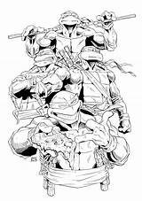 Krang Pages Coloring Tmnt Template Turtles April sketch template