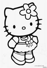 Kitty Hello Coloring Pages Book Color Clipartmag sketch template