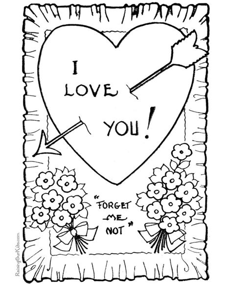 kid valentine coloring page valentines day coloring page valentine
