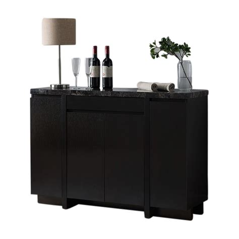 collection  contemporary black dining buffets