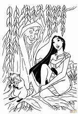 Ausmalbilder Pocahontas Ausmalbild sketch template