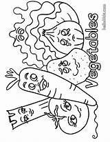 Coloring Vegetables Verduras Dibujos Frutas Legumes Sayur Sayuran Hellokids Legume Légumes Jom Warna Vegetales Tendencias Hiver Carillo Línea 출처 sketch template