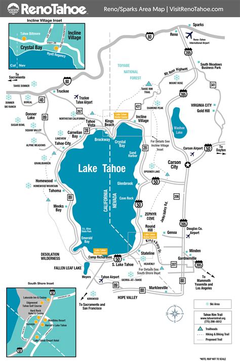 map california lake tahoe topographic map  usa  states