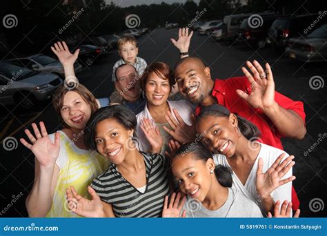 diverse people stock image image  family child faces