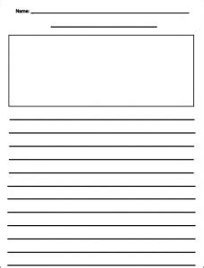 images    grade printable lined paper  grade lined