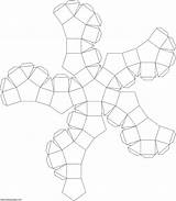 Nets Armar Origami Rhombicosidodecahedron Geometricas Manualidades Poliedros Geometry Principiantes Divertidas Recortable Espacial Qué Activity Patrones Geometría Creativas Moldes Cartulina Cajas sketch template