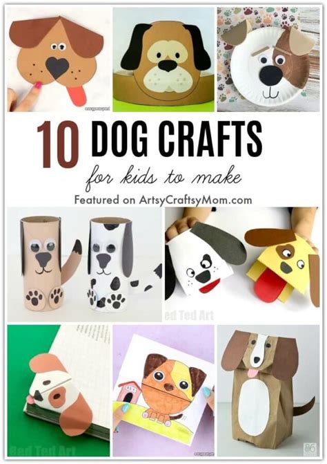delightful dog crafts  kids