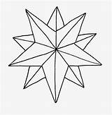 Christmas Stars Christopher Coloring Pages Star Colouring Sheet Pngkit sketch template