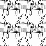 Fashionable Clutch sketch template