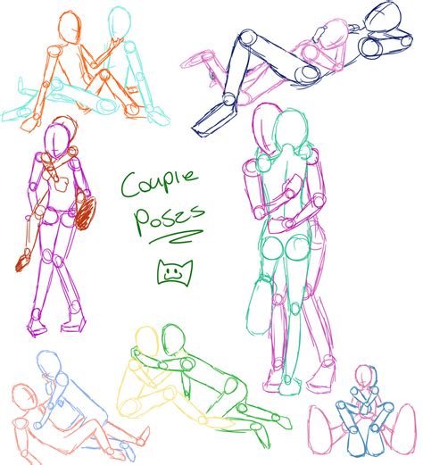 Couple Poses By 0ffin On Deviantart