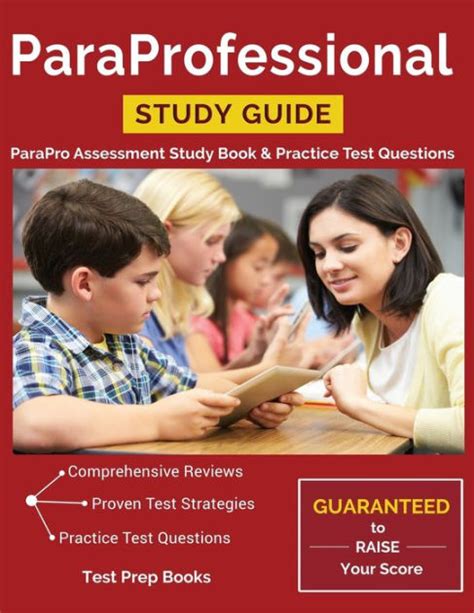 paraprofessional study guide parapro assessment study book practice