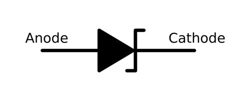 light emitting diode symbol clipart