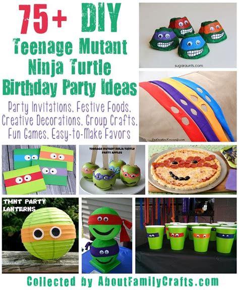 teenage mutant ninja turtle birthday party ideas home