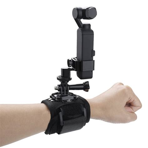 osmo pocket gimbal accessories wrist palm strap fixed mount adapter  gopro camera dji gimbal