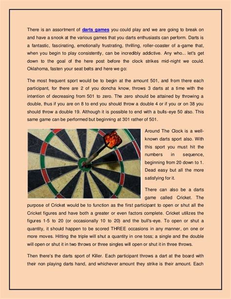 darts games darts rules    simplest games  play  fam