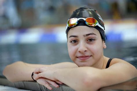 First She Swam To Greece Now This Syrian Refugee Is Swimming In Rio