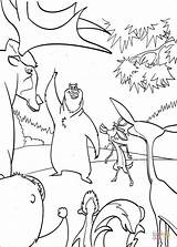 Coloring Pages Animals Boog Meets Other Printable sketch template
