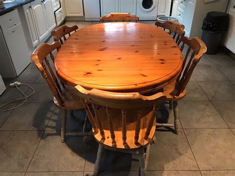 pine extendable kitchen table  chairs  bath somerset gumtree