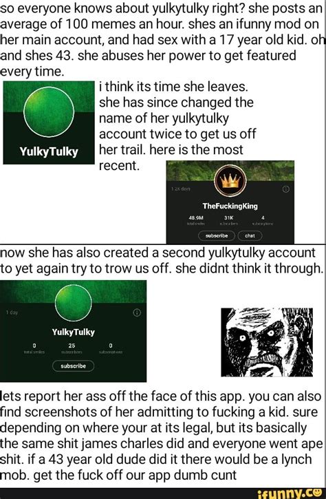 So Everyone Knows About Yulkytulky Right She Posts An Average Of 100