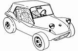 Buggy Dune Manx sketch template