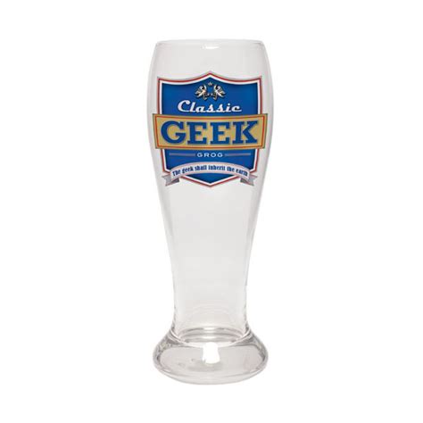 classic geek beer pilsner glass the art of beverage