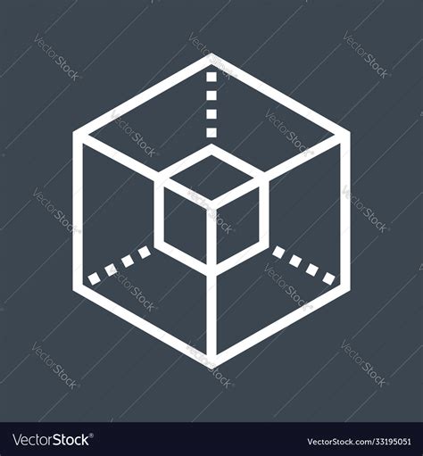 modeling thin  icon royalty  vector image
