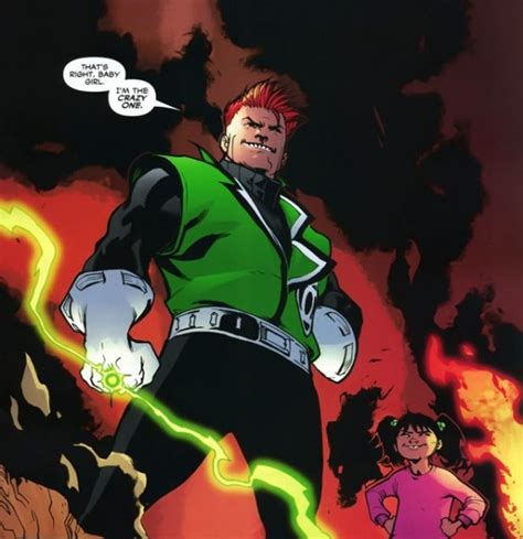 Guy Gardner As A Green Lantern Vs X O Manowar Guy