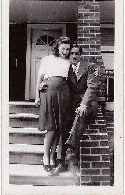 mom and dad 1942 vintage romance vintage looks old