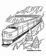 Train Coloring Pages Colouring Diesel Engine Printable sketch template
