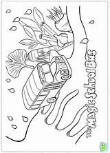 Bus Magic Coloring School Pages Print Color Dinokids Getdrawings Drawing Cartoons Close Getcolorings sketch template