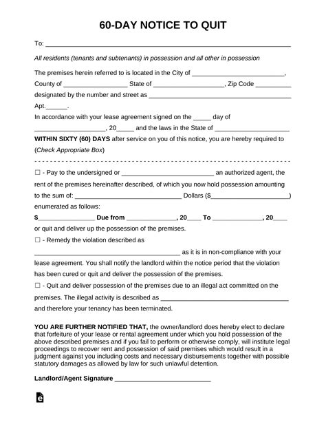 serve   day notice  vacate  california printable form