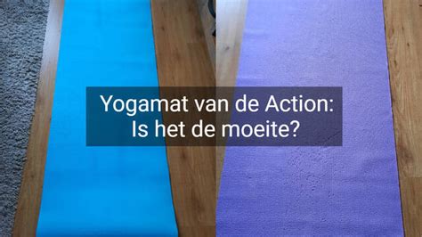 yogamat van de action wij testte de matten uit