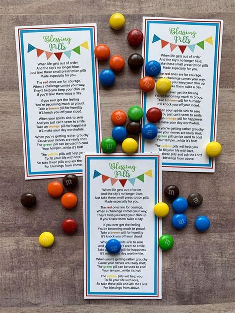 instant  mms blessing pills printables tags gifts treats