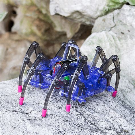 spider robot insect intelligence diy kit smart toys  kids