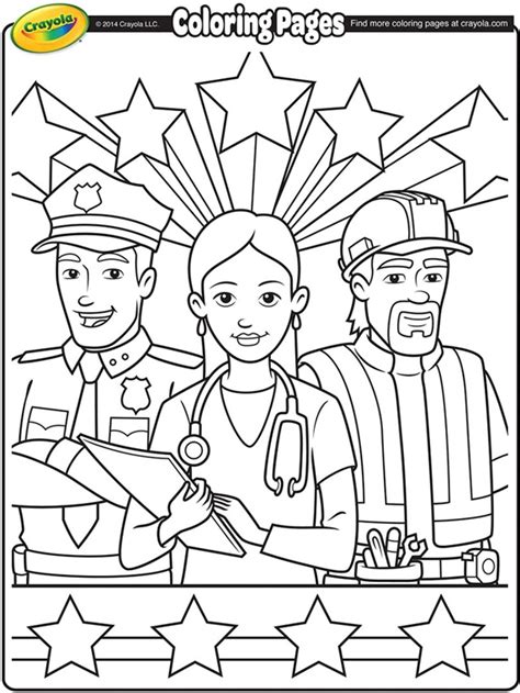 labor day workers coloring page crayolacom