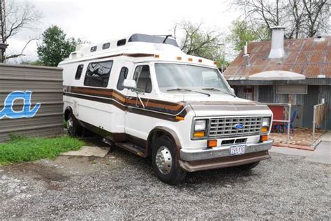 Vintage Class B Motorhome 1989 Ford Travelcraft Camper Rv And Camper