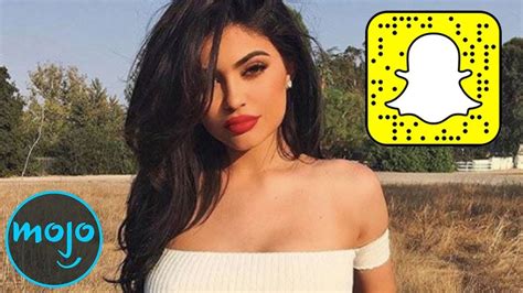 top 10 hottest celebrity snapchats to follow youtube celebrity