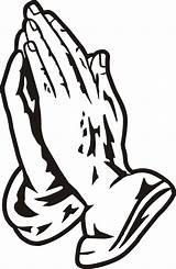 Praying Hands Coloring Sheet Clipart Clipartbest sketch template