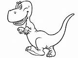 Dinosaurus Dieren Kleurplaat Animaatjes sketch template