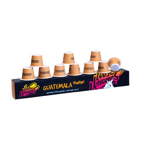 specialty coffee capsules loose unicorns guatemala specialty coffee capsules