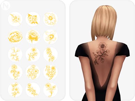 tumblr sims  sims  tattoos sims  cc images   finder