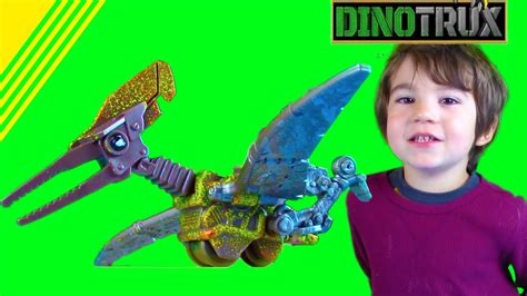 dino trucks toys die cast dinotrux scrapadactyl unboxing play youtube